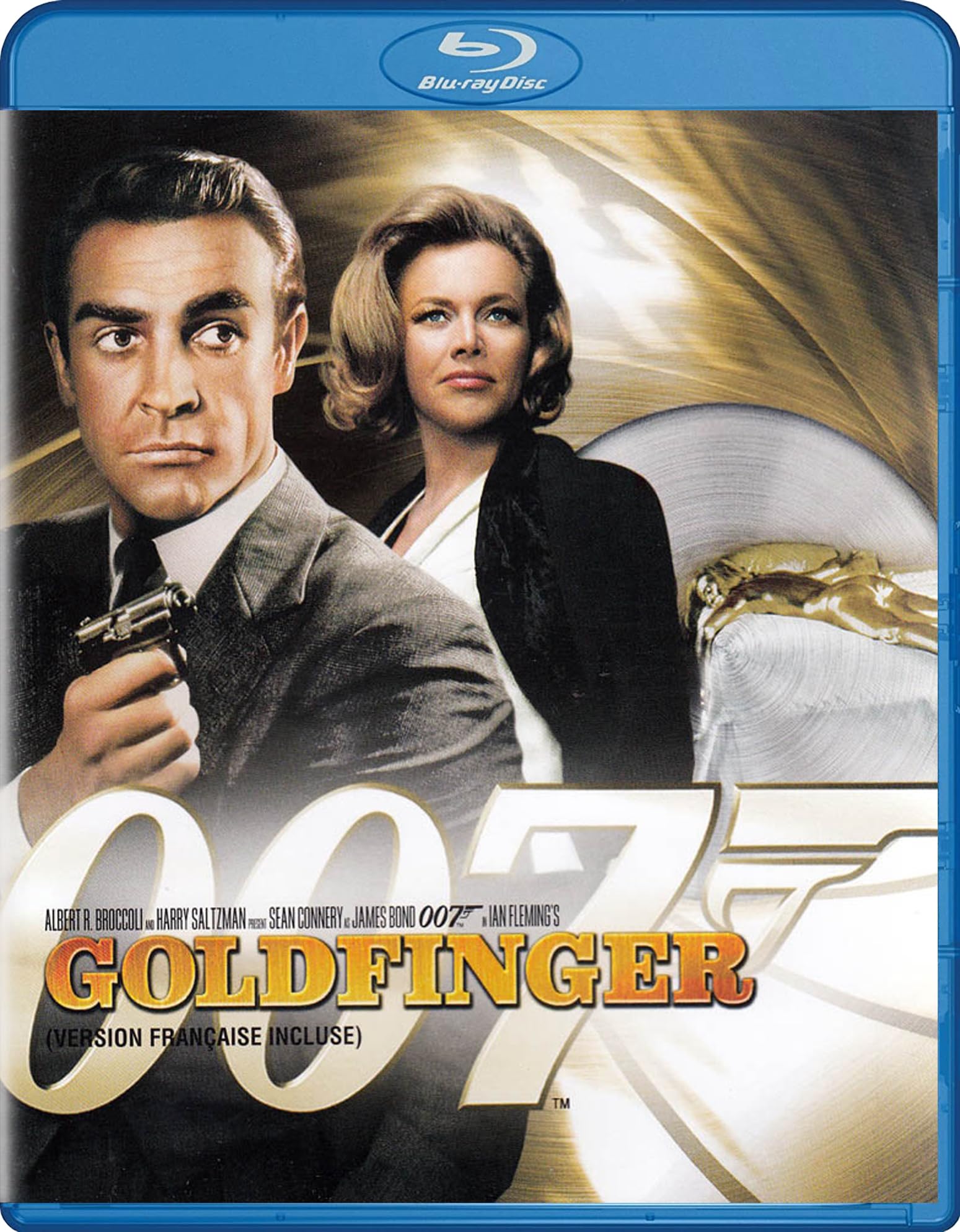 Amazon.com: Goldfinger (Blu-ray) : Sean Connery, Gert Fröbe, Honor