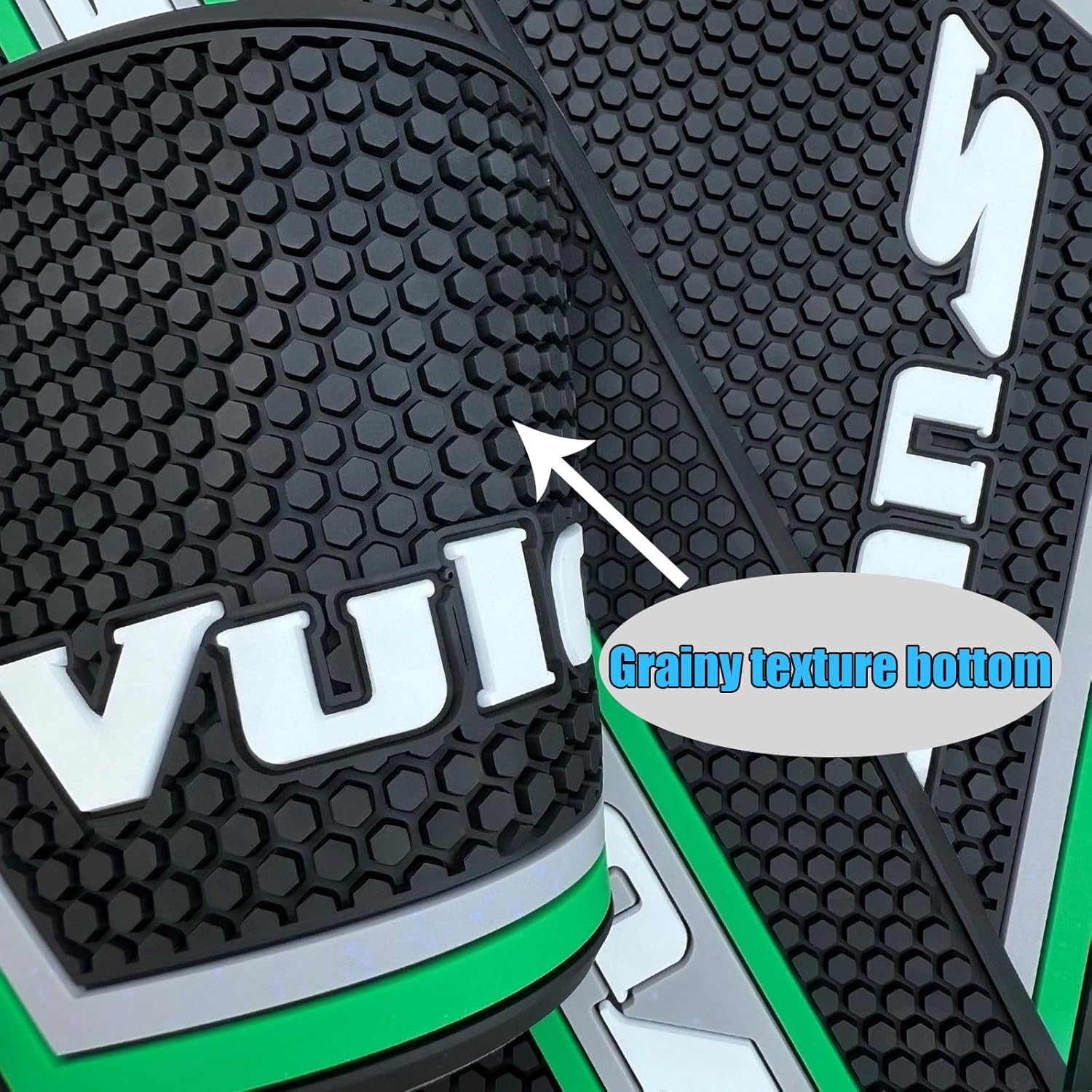 For Vulcan S 650 VN650 vulcan s 650 2018-2026 Motorcycle side fuel tank pad fuel tank pad protection sticker decal fuel tank knee pad traction fuel tank pad accessories (green)