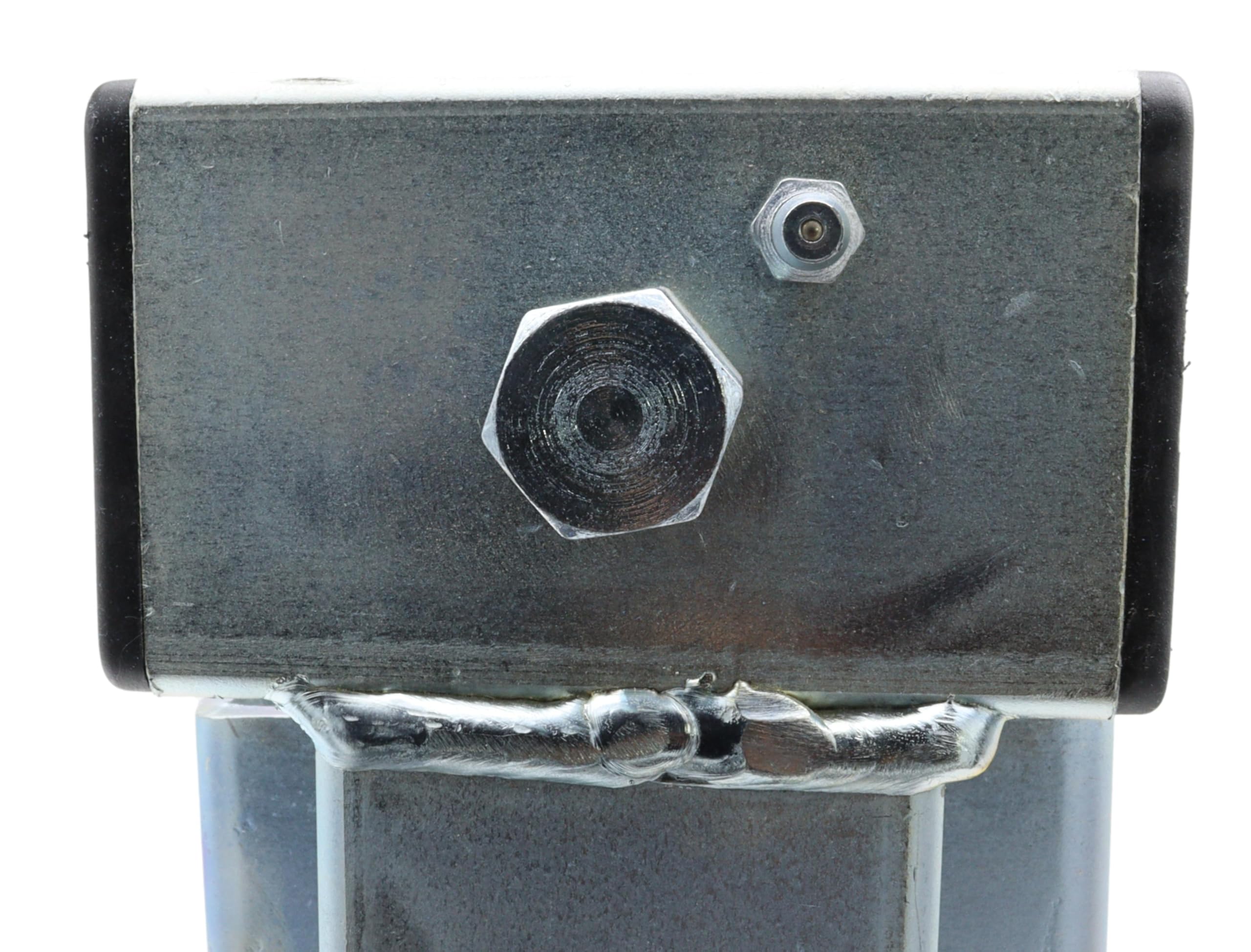 trailer parts4u 2X Schwenkstütze 1300/2600kg 380mm Konsole 42mm Ausdrehstütze Hubstütze Kurbelstütze PKW Anhänger inkl. Kurbel