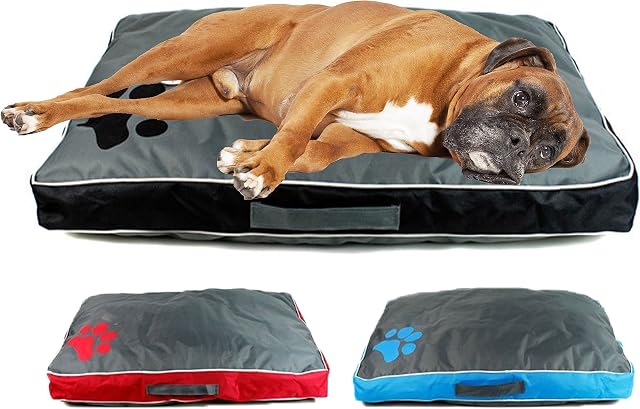 GEEZY Waterproof Dog Pet Cat Bed Mat Cushion Mattress Double Sided Washable Cover