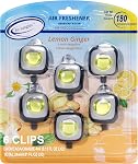 Air Jungles Lavender Scent Car Air Freshener Vent Clips 6 Ct | Last Up to 180 days, Natural Essential Oil, Car Fragrance Accessories for Women and Men, Odor Eliminator, 4 mL Each