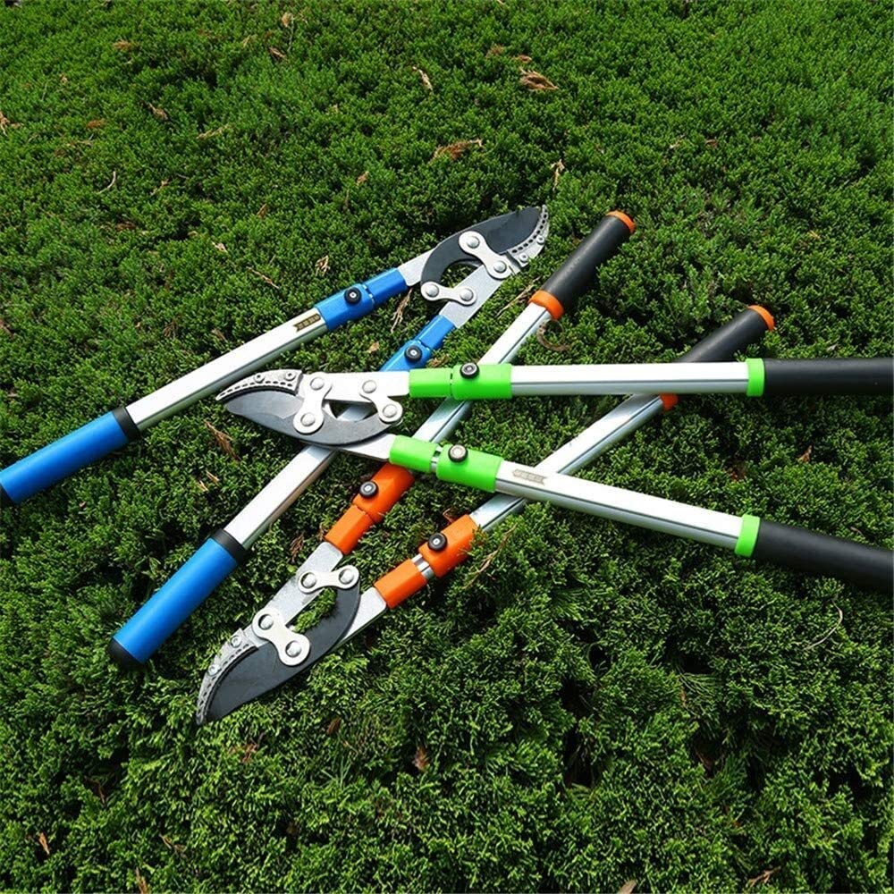 MRKU Gartenschere SK-5 Universal-Amboss-Baumschere mit einziehbarem Getriebe, schnell einziehbar, 690–1020 mm, Gartenschere
