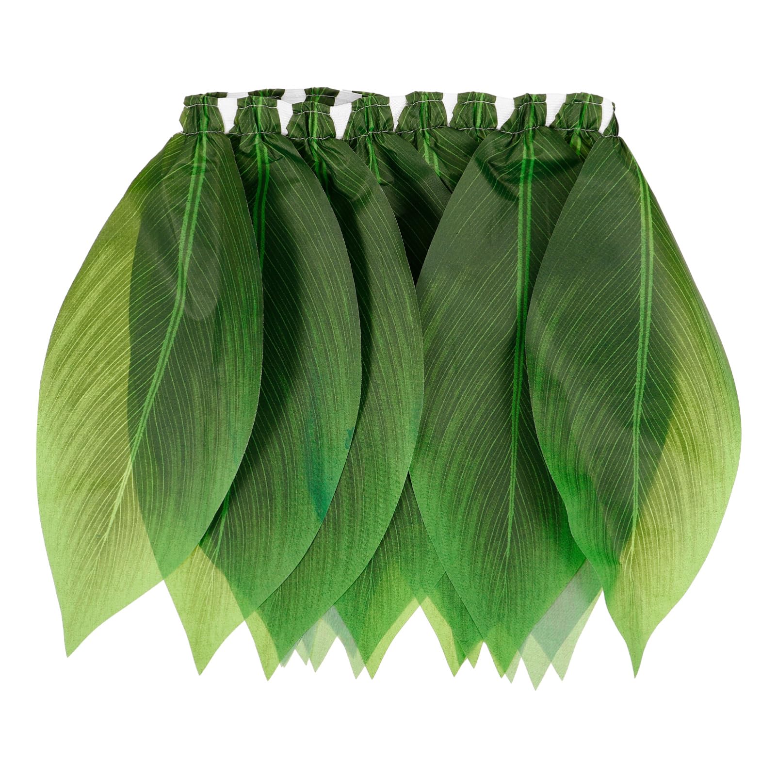 ABOOFAN Hawaiian Grass Skirt for Children Tropical Leaf Hula Skirt Costume Luau Party Dress up Accessory 14 Inch Lightweight Kids Fancy Dress