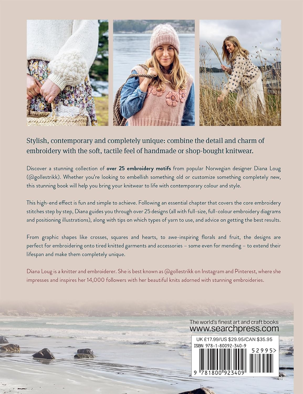 Embroidered Knits: Over 25 motifs to personalize and embellish your own knitwear