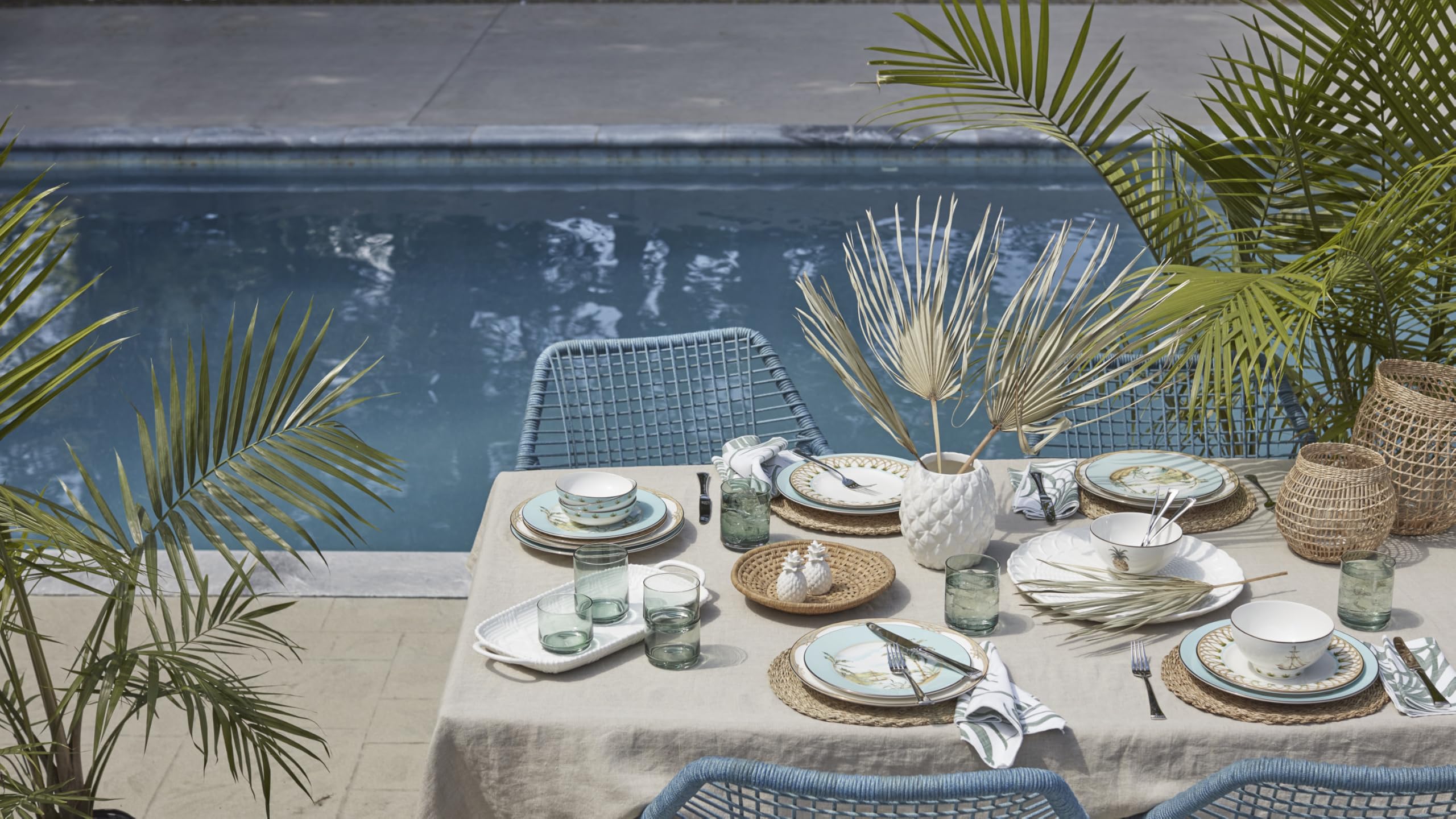 Lenox 897270 British Colonial Tradewind Reisschalen, 4 Stück