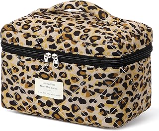 Bolsa de maquillaje acolchada - Linda bolsa d...