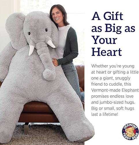 Miniatura 52 de Vermont Teddy Bear Big Teddy Bear - Oso de peluche enorme, 4 pies, 48 pulgadas, 4 pies