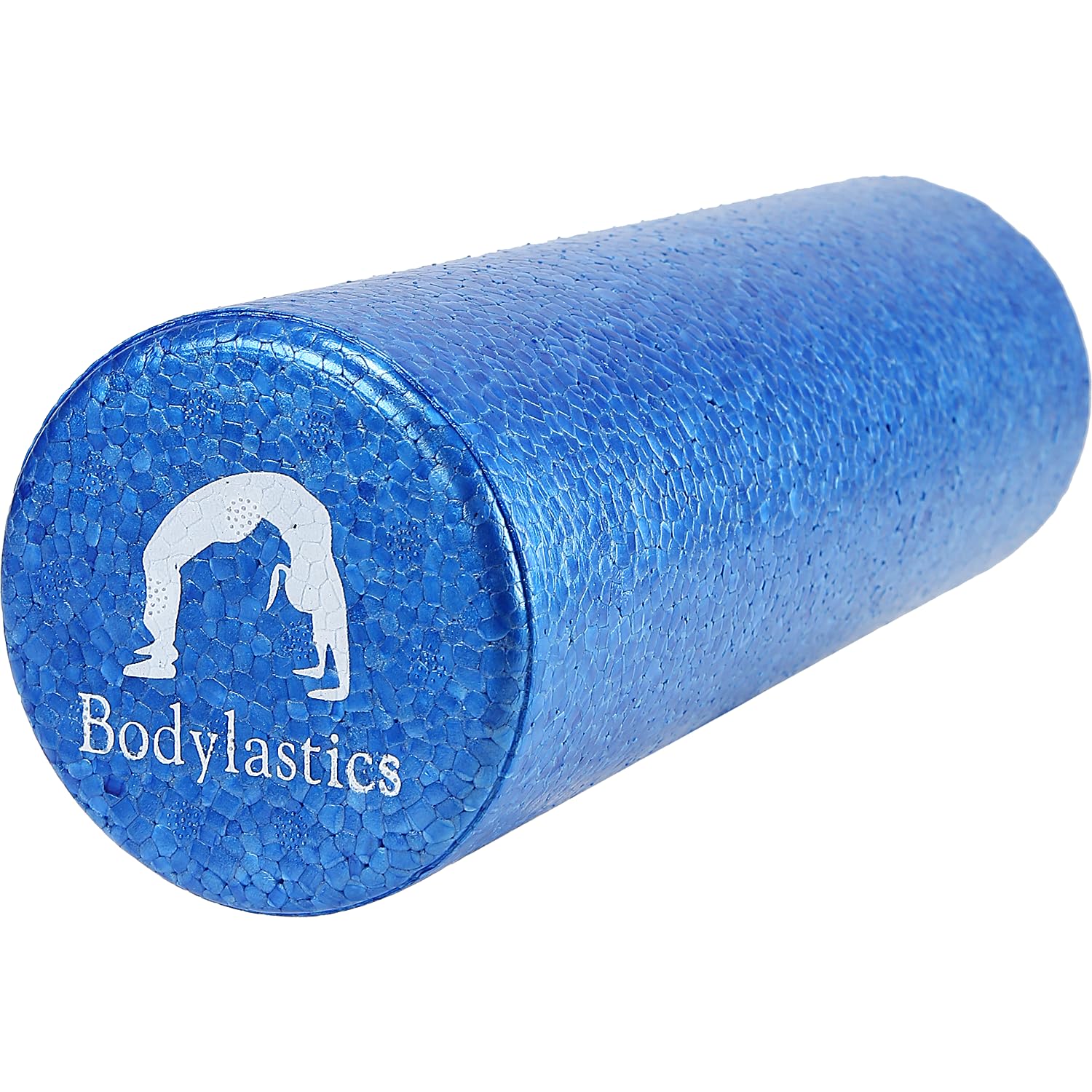 Bodylastics High Density Foam Roller (45 x10cms) for Exercise, Back Pain, Deep Tissue Massage, Relief from Sore Muscles, Pre & Post Exercise Fitness Workout Sessions
