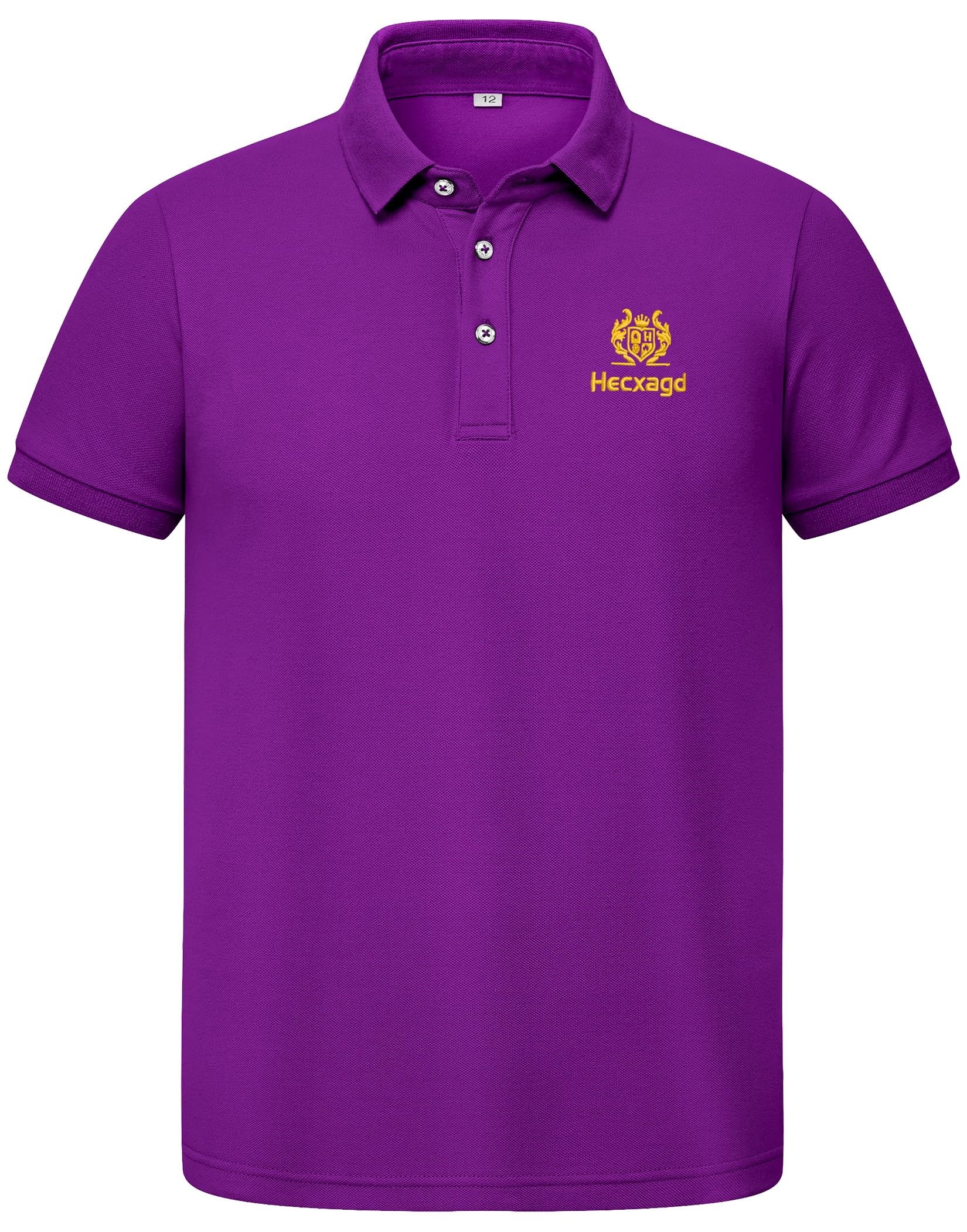 Boys Polo Shirt Cotton Performance Kids Golf Polo Shirts Short Sleeve Dry Fit School Uniform for Boys to Youth Polos 4T-16Y