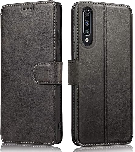 QLTYPRI Para Samsung Galaxy A50 Case A50S A30S Funda Premium PU Cuero Simple Wallet Case Ranuras Para Tarjetas Soporte Manos Libres Cierre Magnético disponible en Yaxa Mexico