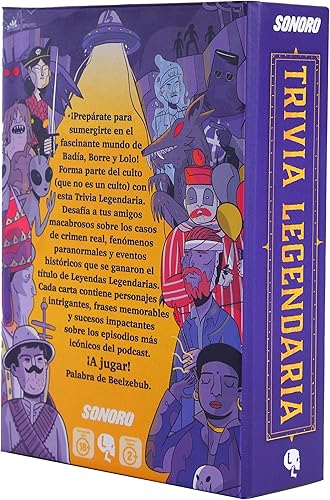 Miniatura 2 de Juego de Mesa Leyendas Legendarias, Trivia legendaria, Juego Podcast Leyendas Legendarias
