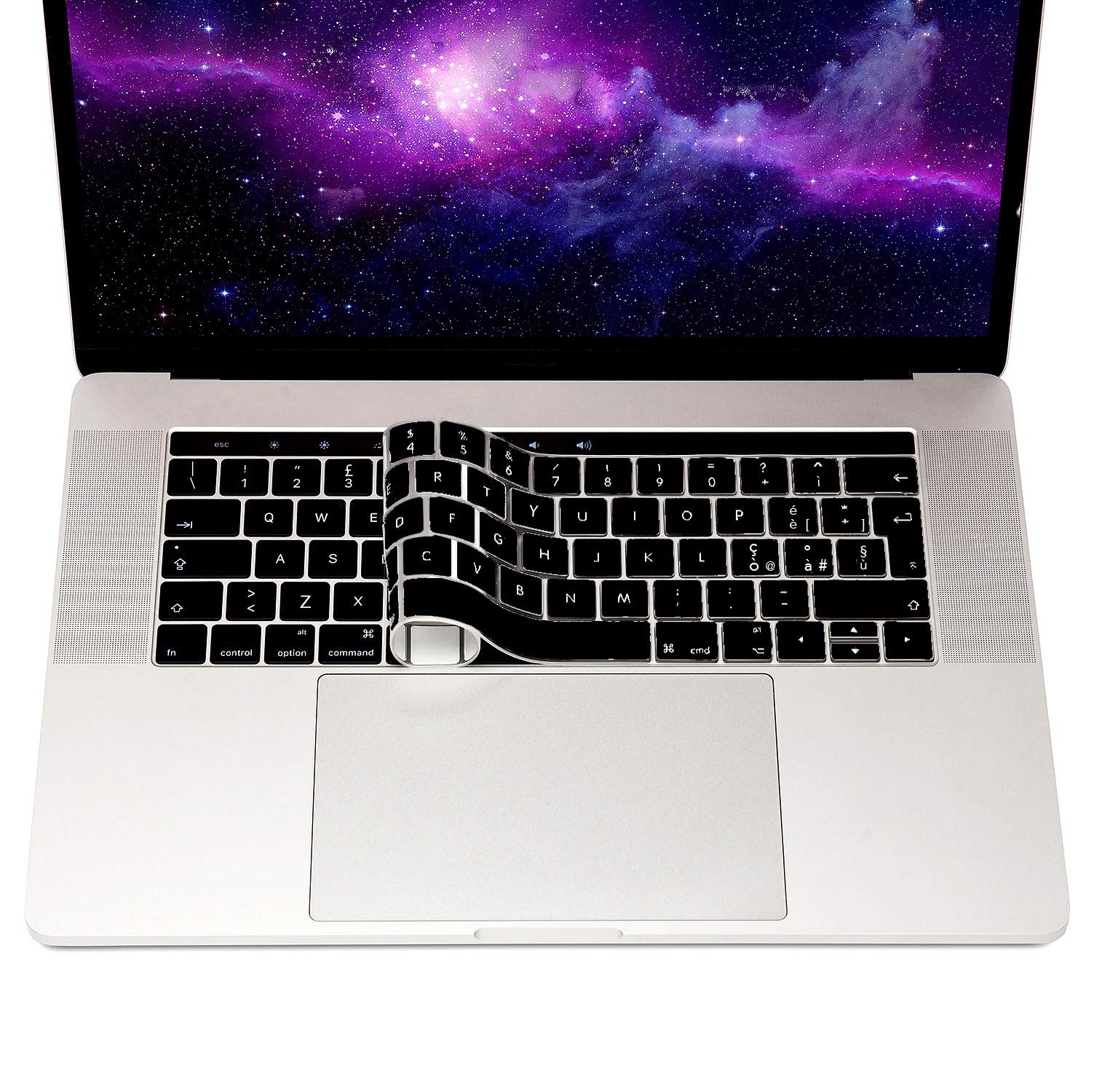 Cover Tastiera Rainbow In Silicone Per MacBook Pro 13” A1708 E MacBook 12” A1534 – Layout UE Con Arabo - 5