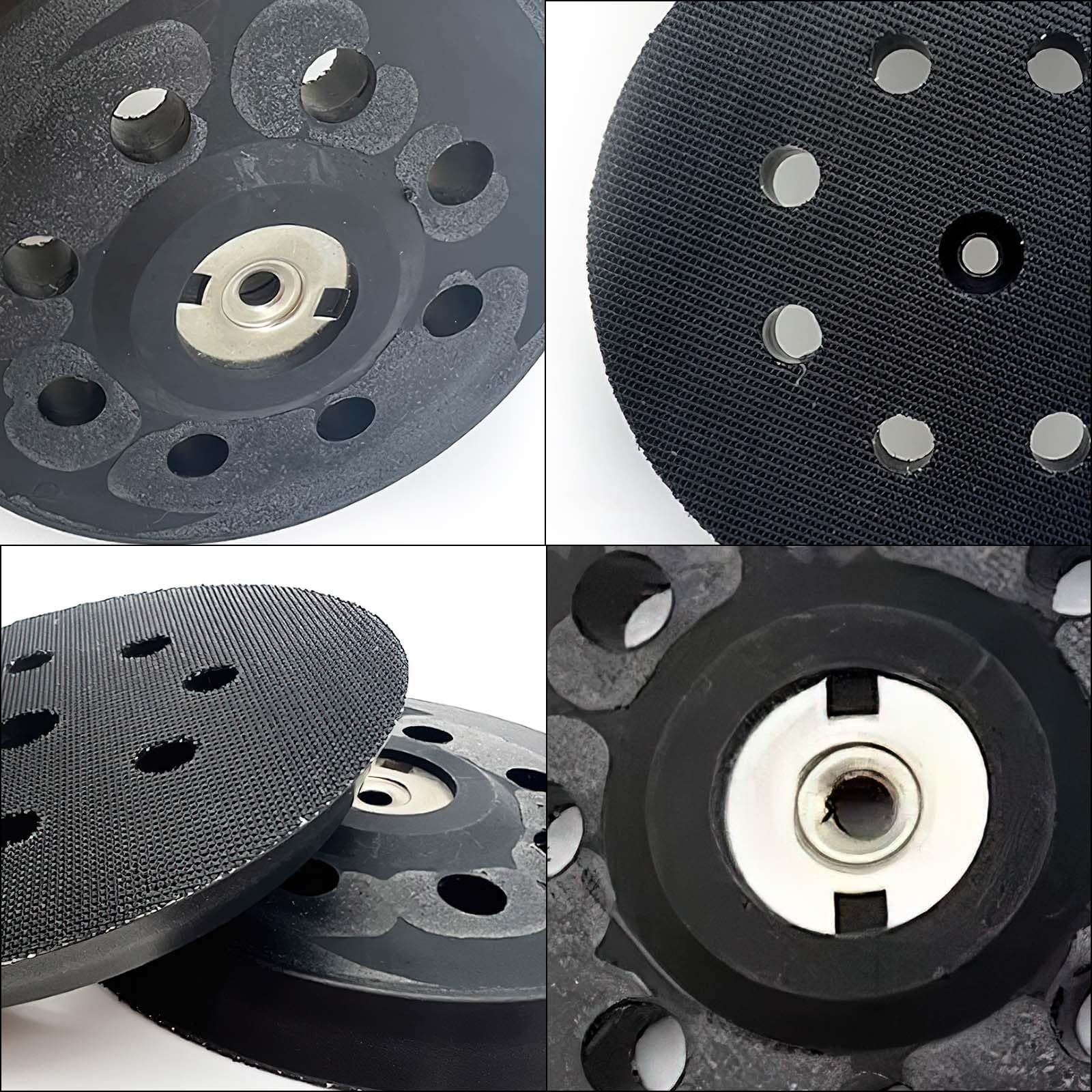 1 x Perforated Orbital Sander Pads Sanding Plate 125 mm for Metabo SXE 325 Intec and 425 Turbotec 631220000 - Image 4