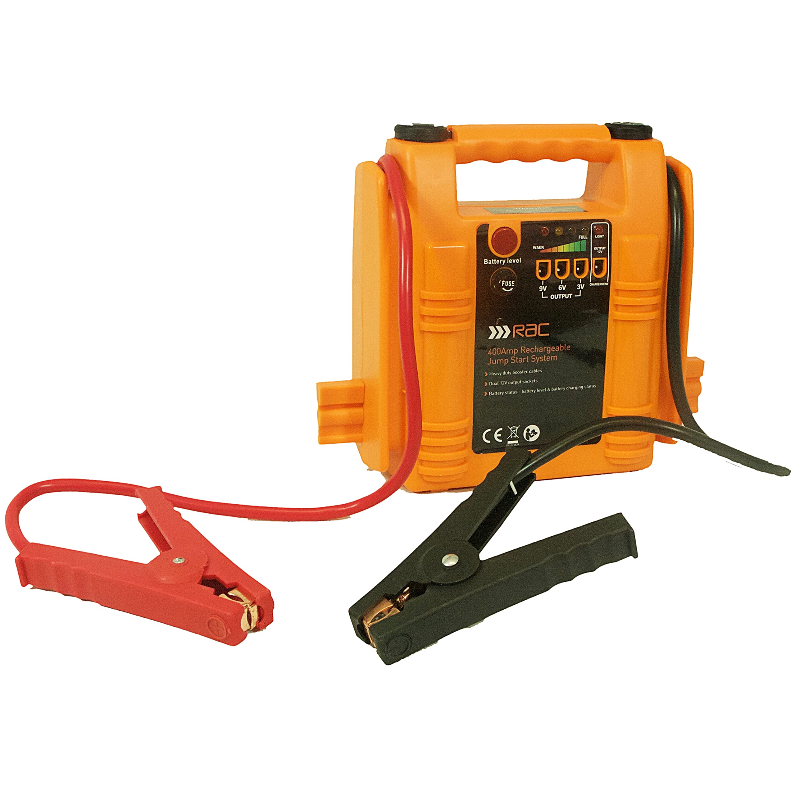 RAC 400 Amp Rechargeable Jump Start System HP082 For Car Batteries up