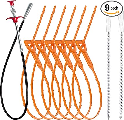 35.5inch Drain Clog Remover( s) 25inch Drain Snake Hair Remover( s) & Cleaning.