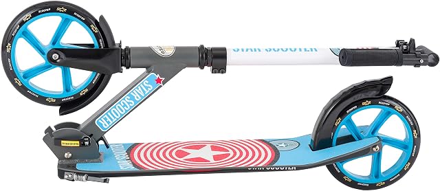 Foto 6 de 6 de STAR SCOOTER Patinete Patineta Scooter Plegable XXL para niños y niñas a Partir de 6-7 años y Adultos…