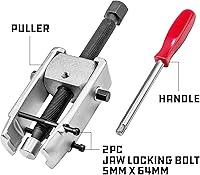 Vista 2 de Powerbuilt 648460 Extractor de polea de dirección asistida, negro