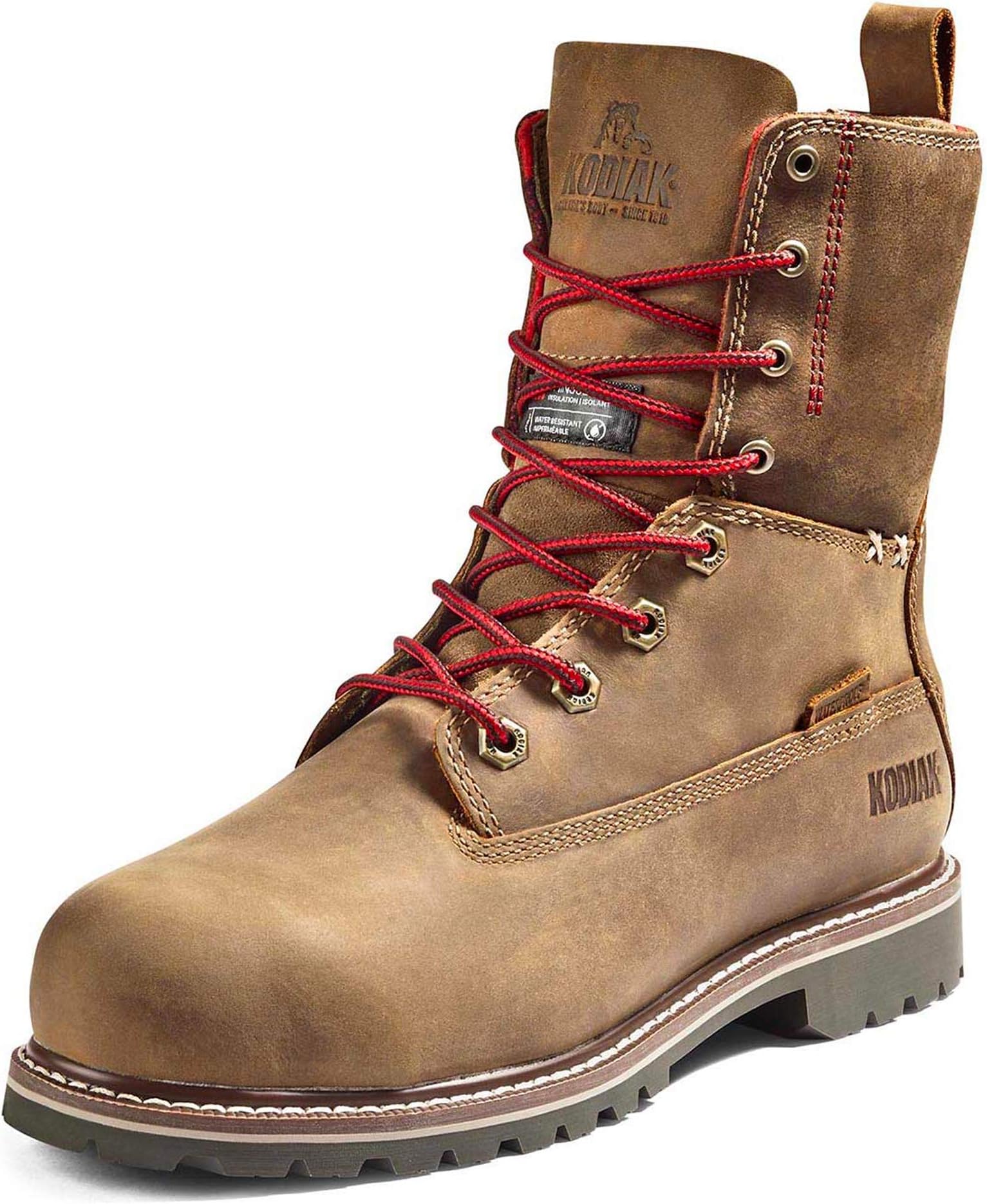 Kodiak womens 8-inch Bralorne Composite Toe Waterproof