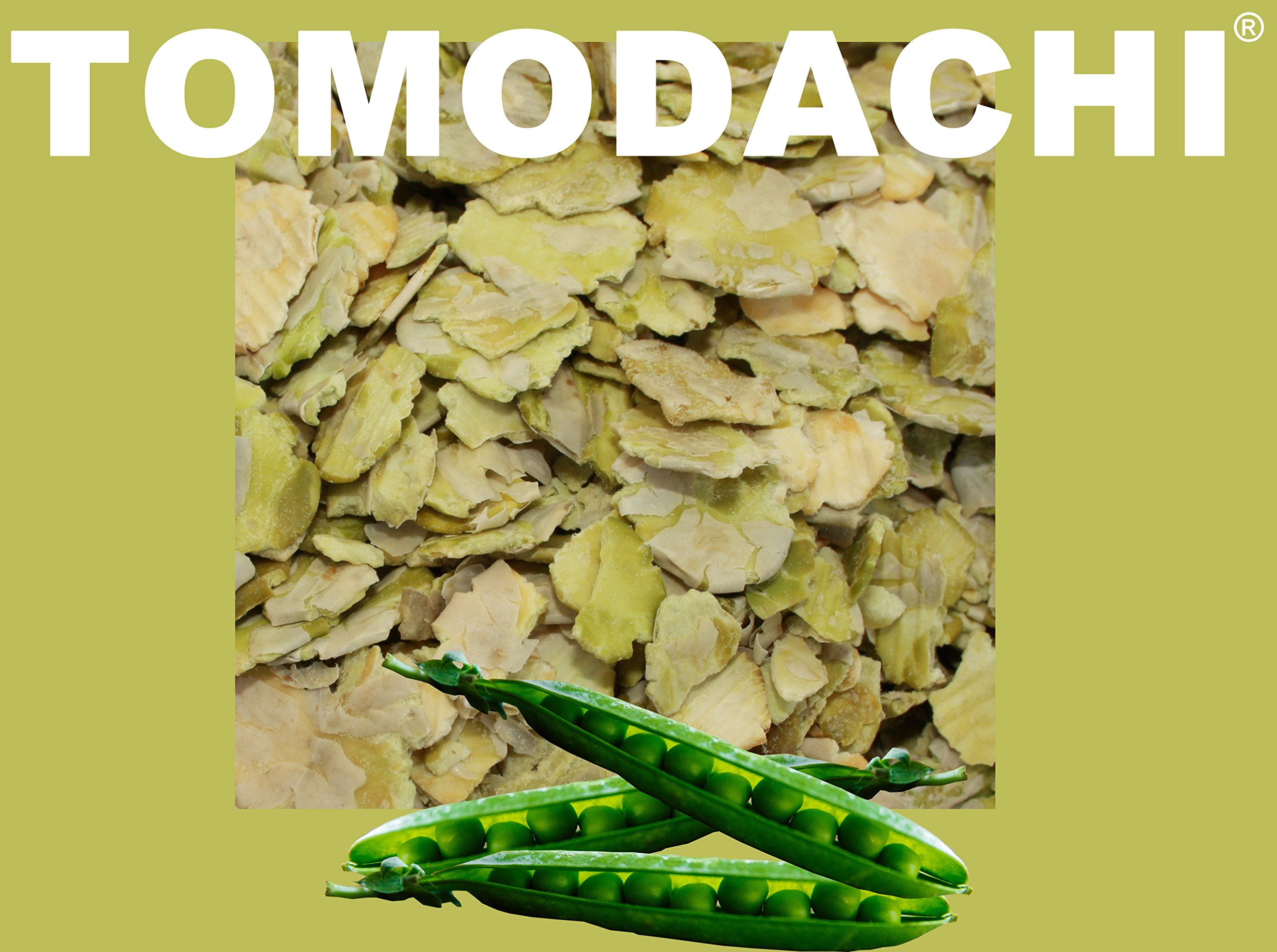 Tomodachi Erbsenflocken Für Hunde (3 Kg Eimer) – Natürliches BARF Ergänzungsfutter, Proteinreich & Kalorienarm – Fördert Verdauung & Immunsystem