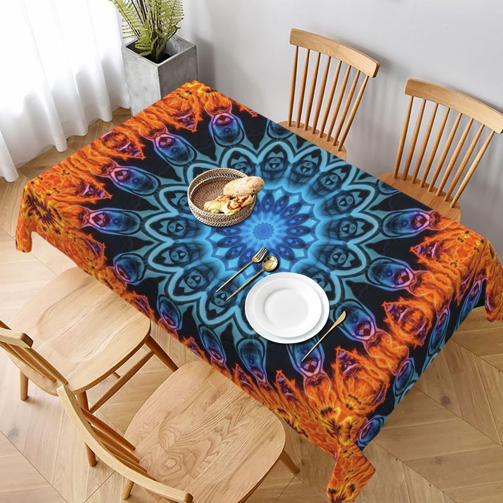 Nappe anti-taches réutilisable pour protéger et nettoyer facilement votre table de fête
