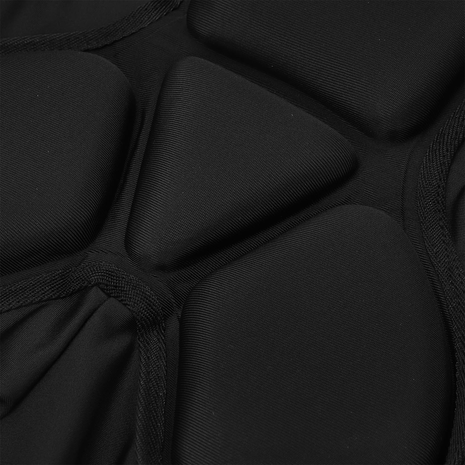 Pantaloncini protettivi imbottiti 3D Pantaloni corti traspiranti con imbottitura ispessita per il pattinaggio su sci (XL)