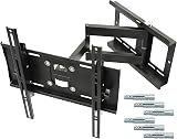 RICOO Support TV Mural orientable inclinable R23-F - Chevilles Fischer®-UX10 Meuble de téléviseurs Suspendu Plasma Smart OLED incurvé Fixation Murale télé LED LCD 3D 4K Max VESA 400x400 Universel RICOO Support TV Mural orientable inclinable R23-F - Chevilles Fischer®-UX10 Meuble de téléviseurs Suspendu Plasma Smart OLED incurvé Fixation Murale télé LED LCD 3D 4K Max VESA 400x400 Universel