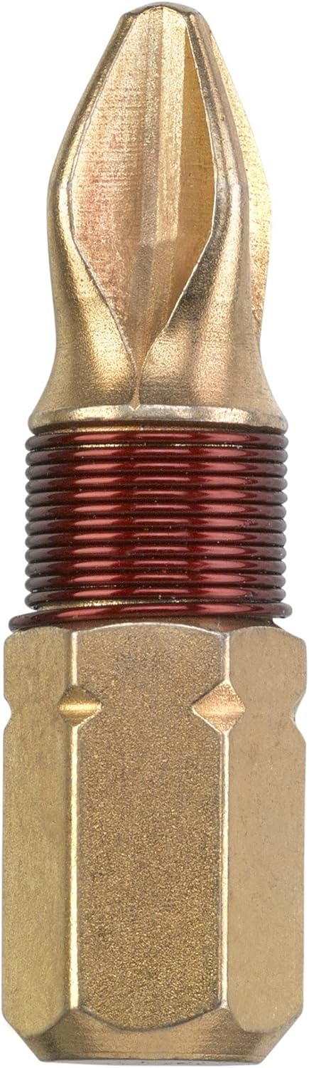 kwb 25mm Diamond Coated PH3 Bit for Secure Fastening Torsion Zone, ISO 1173, Drive C 6.3, PH 3