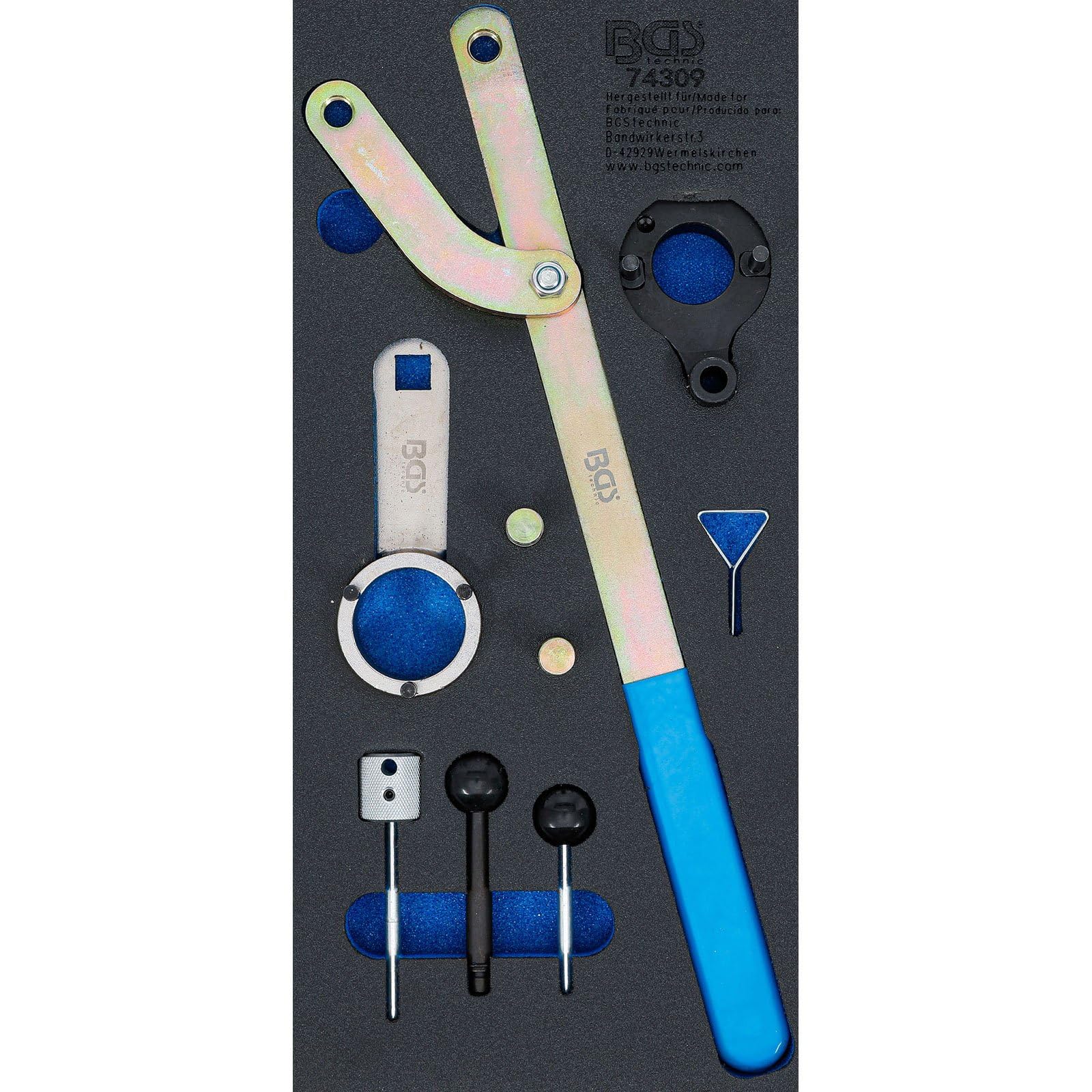 BGS 74309 | Modulo per carrelli portautensili 1/3: Set di manutenzione motore | per VAG 2.0 TDI Common Rail