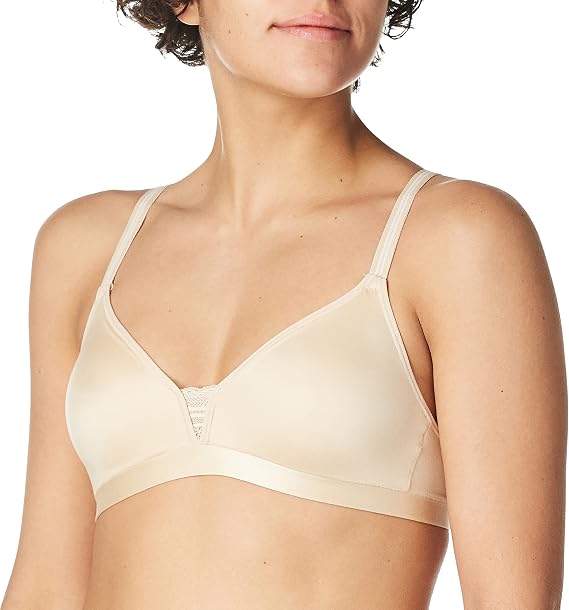 Hanes Ultimate Women's ComfortFlex Fit T-Shirt Unlined Wirefree Bra DHHU26, Soft Taupe, XL: Buy Online at Best Price in UAE