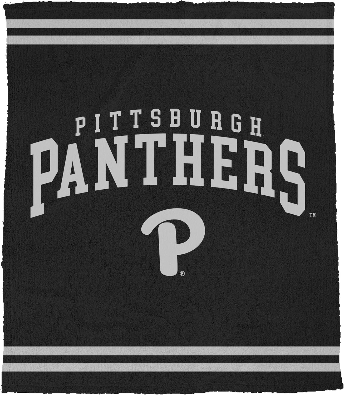 Pegasus Sports Officially Licensed NCAA Midnight Logo Cozy Knit Blanket