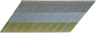 Metabo HPT 2-1/2" 15 Gauge Angled Finish Nails, Electro-Galvanized, 1000 Pack - Rust-Resistant for Trim & Molding