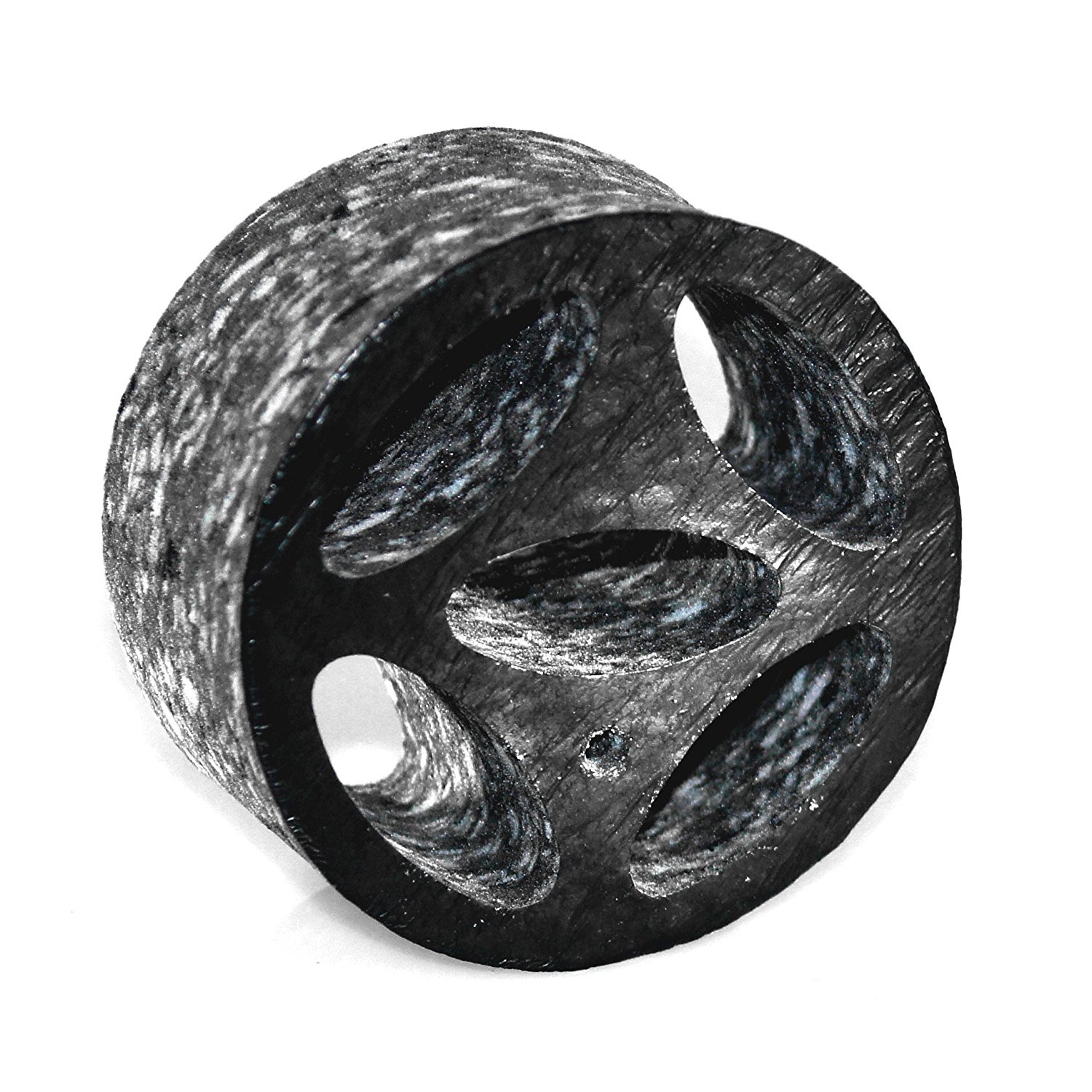 Buy neverest ESD Duct Silencer 125mm Inline Foam Damper for Round