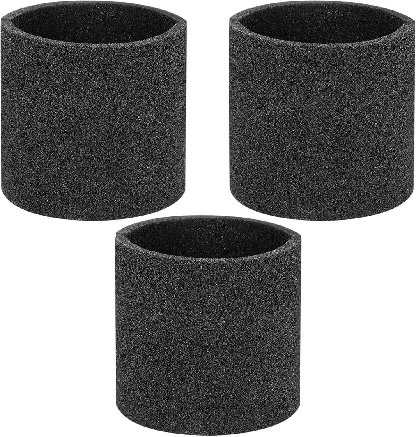 3 Pack 90585 Foam Sleeve VF2001 Foam Replacements Filters Compatible with Most Shop-Vac Wet/Dry Vacuum Cleaners 5 Gallon and Above, Vacmaster & Genie Shop Vacuum Cleaner, Replace Parts # 9058500