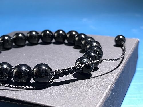 Vista 48 de Triple Protection Bracelet for Women Amethyst Crystal Bracelet Handmade Crystal Beads Bracelet (6mm, Black Onyx)