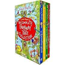 The Complete Magic Faraway Tree Collection 4 Books Box Set by Enid Blyton (Up The Faraway Tree, Folk of the Faraway Tree, Magic Faraway Tree &amp; Enchanted Wood)