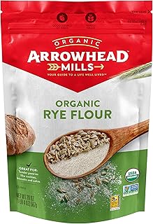 Organic Rye Flour, 20 Ounce Bag