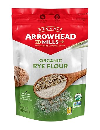 Arrowhead Mills Organic Rye Flour, 20 Ounce Bag
