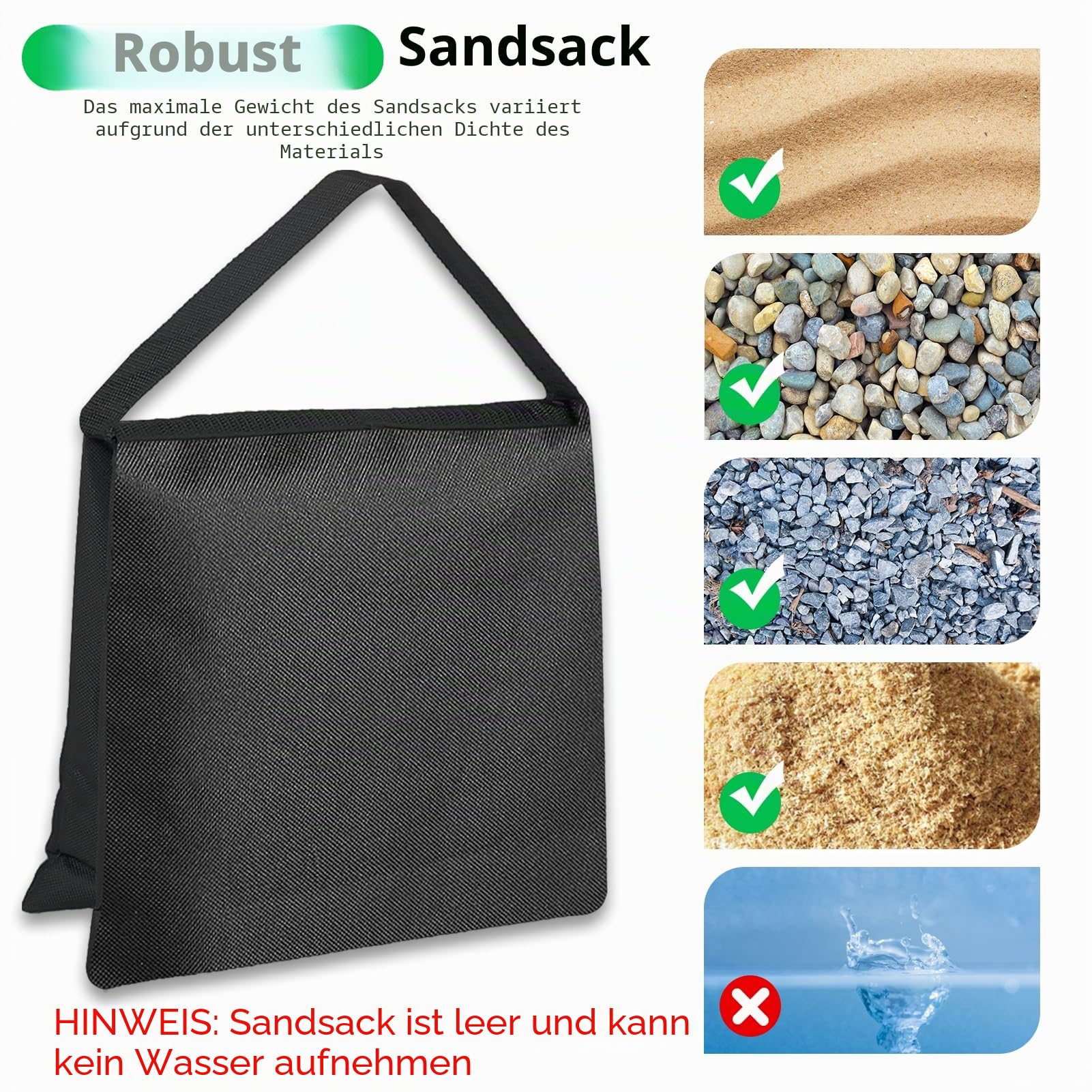 EMART Greenscreen mit Ständer, 2 x 2 m Hintergrund Ständer mit 1,5 x 2 m Green Screen für Foto Video Studio, TV Videos, Streaming Spiele, Live Übertragung, Chroma-Key