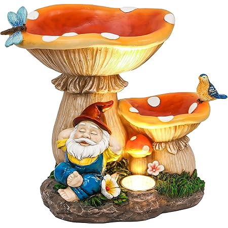 Amazon Co Jp Valery Madelyn ガーデンオーナメント ノーム 大地の妖精 吊り ガーデニング 置物 ガーデニング雑貨 ガーデンオブジェ 飾り プレゼント ギフト インテリア アウトドア 部屋 庭 デコレーション かわいい 樹脂 ホーム キッチン