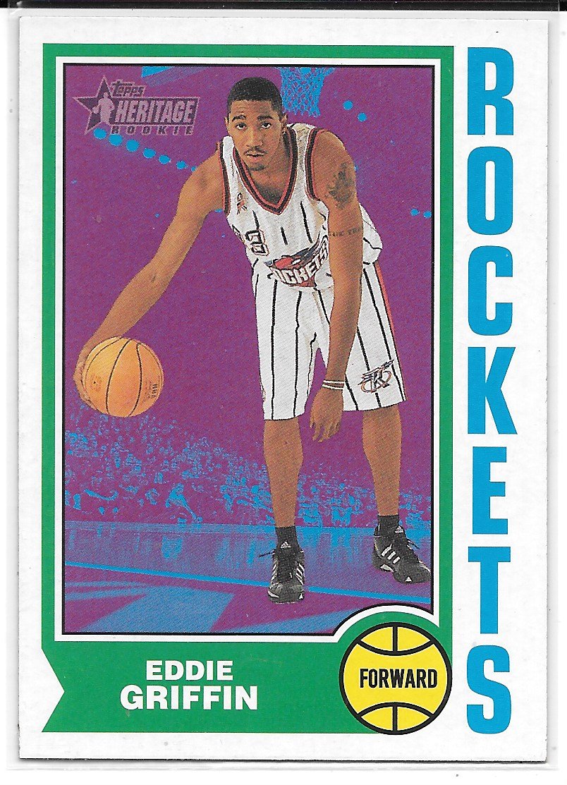 Bouteille D'eau Collector NBA - Eddie Griffin Houston Rockets 2002 - Jazwares