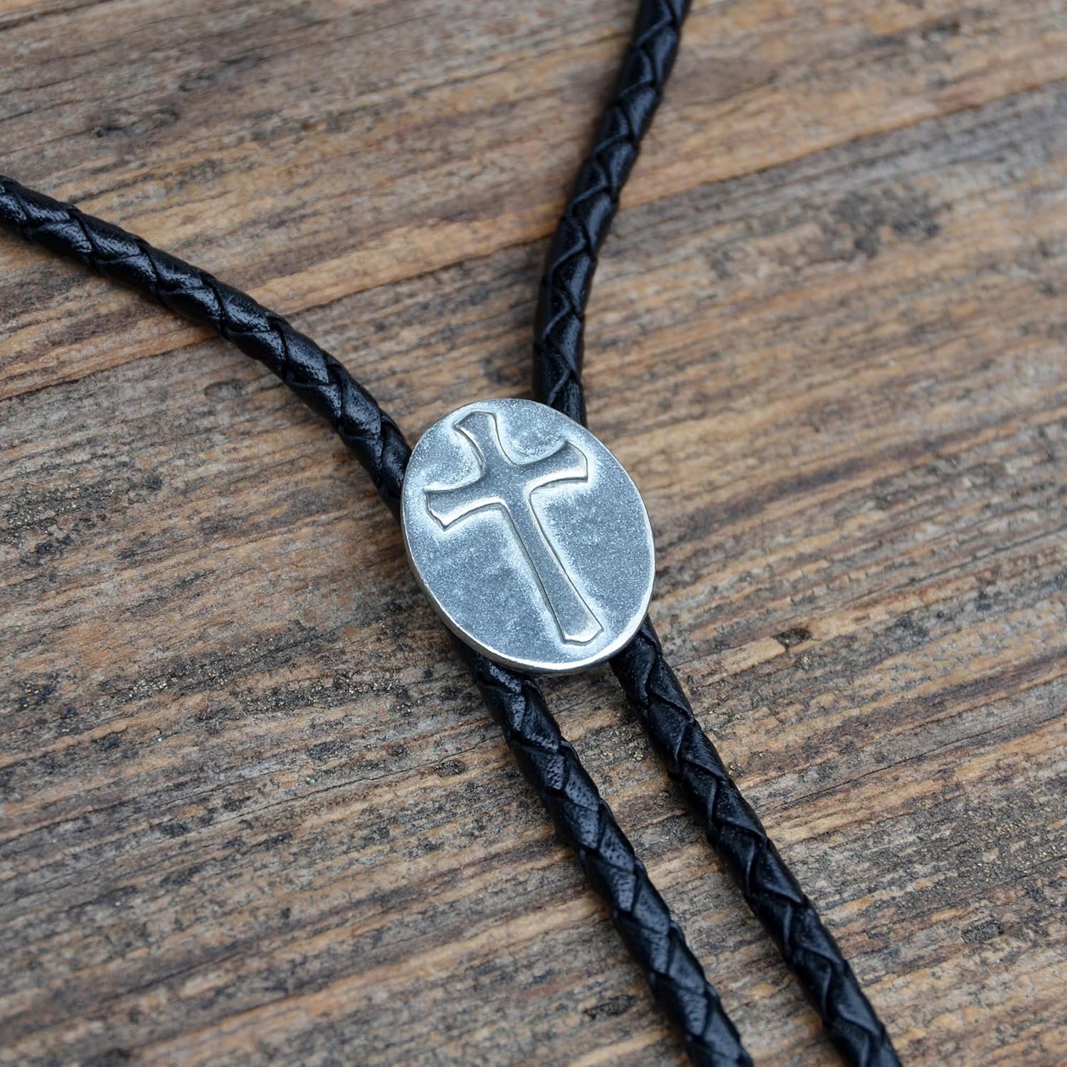 Christian Cross Bolo Tie