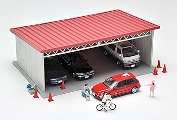 【絶版】トミカラマ 駐車場 1/64 トミーテック トミカラマ ヴィンテージ 1/64 03b 月極駐車場