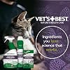 Collar repelente de pulgas y garrapatas Vet’s Best para gatos, a base de plantas con aceites naturales, collar ajustable hasta 20 pulgadas de cuello 6