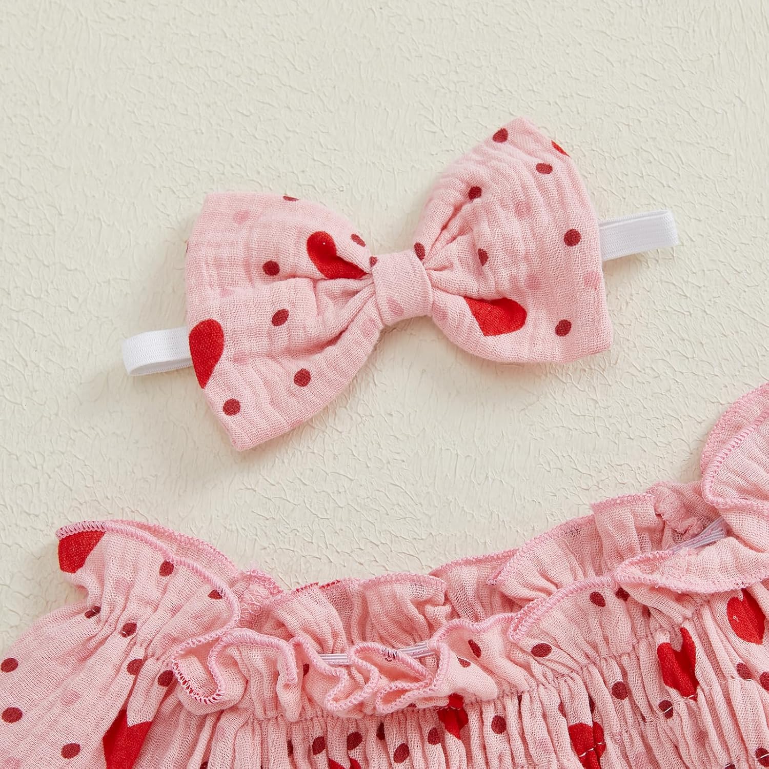 Infant Cute Baby Girl Outfit Long Sleeve Rompers Top Ruched Bodysuit Newborn Baby Girl Clothes 3 6 12 18 Months - Image 5