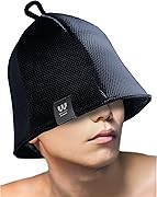 [Wander Forest] 【サウナ・スパ健康アドバイザー監修】 サウナハット 【速乾メッシュ2重構造】 超極厚 大きめ 深め メッシュ 2枚重ね サウナグッズ 蒸れない メンズ レディース 極厚 速乾 洗濯可 サウナ帽子 キャップ ダメージケア