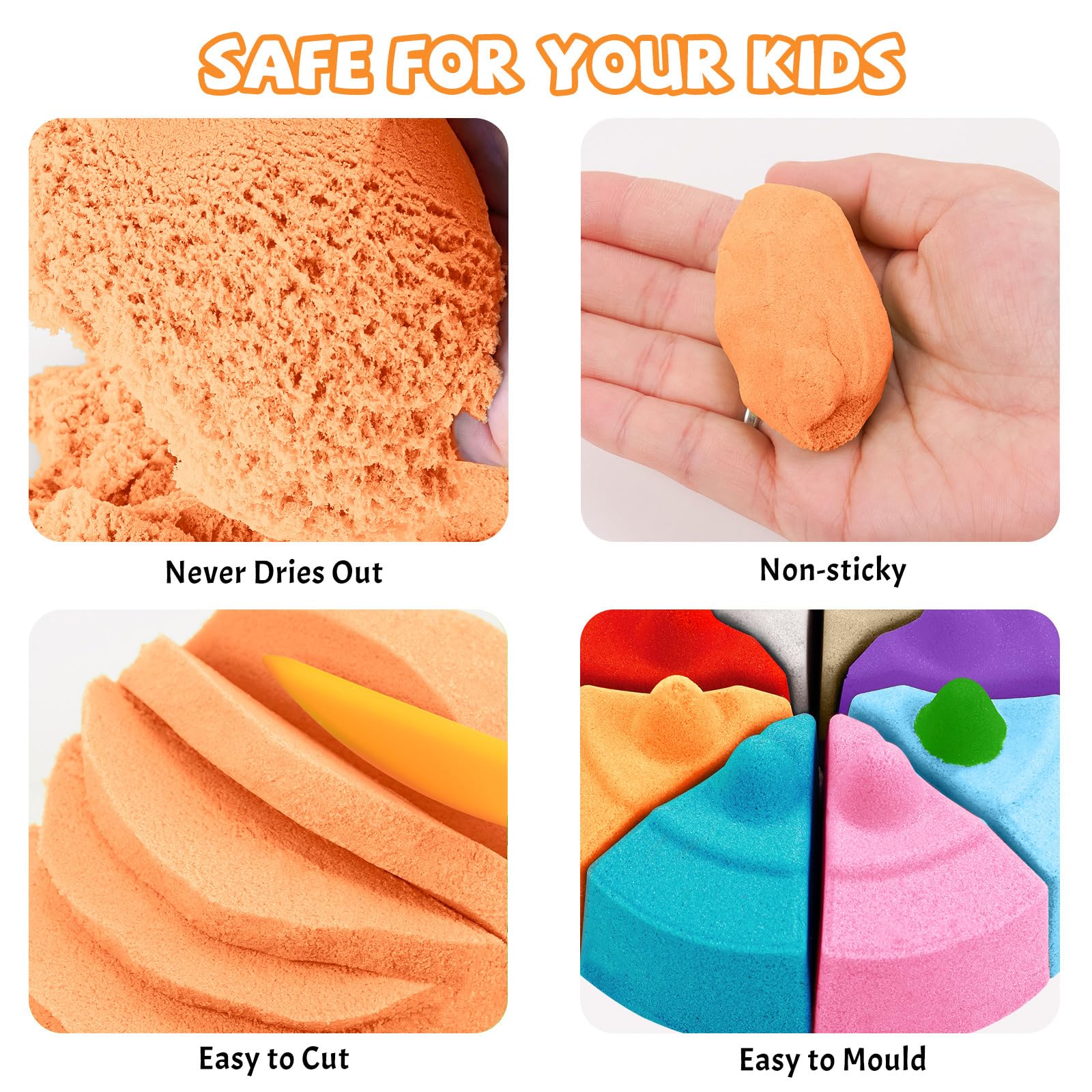 NiToy 2.2Lbs/1kg Play Sand - Image 2