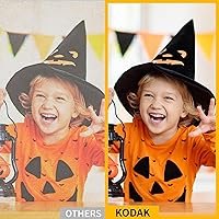 Vista 5 de KODAK Dock Era - Impresora fotográfica de escritorio de 4 x 6 pulgadas, 10 hojas, acoplamiento y Bluetooth para iPhone y Android, impresiones