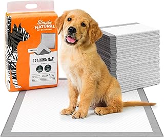 Premium Puppy Training Pads, Puppy Pads 50 Pack, 60x60 Heavy Duty Leakproof Dog Training Pads, Large Puppy Pads & Dog Pads, Extra Large Puppy Pads Large, Puppy Mats, Dog Pee Pad