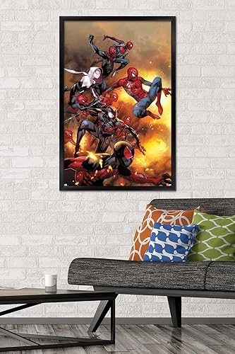 Miniatura 2 de Trends International Marvel Comics Spider-Verse - Póster de pared de The Amazing Spider-Man #13, 34 pulgadas de largo x 22.4 pulgadas, versión