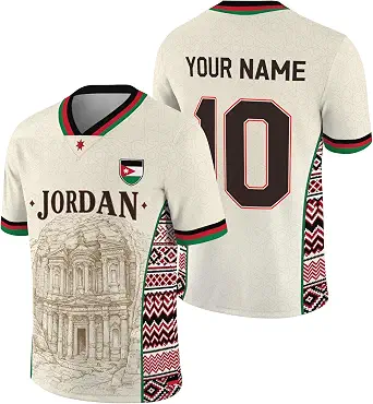 V-DECORPARKS Jordan Jersey Men Personalized Jordan Soccer Jersey Custom Name Number